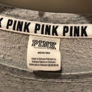 PINK Victoria's Secret Tops - PINK crew neck sweatshirt-M PINK Victoria's Secret Tops - PINK crew neck sweatshirt-M
